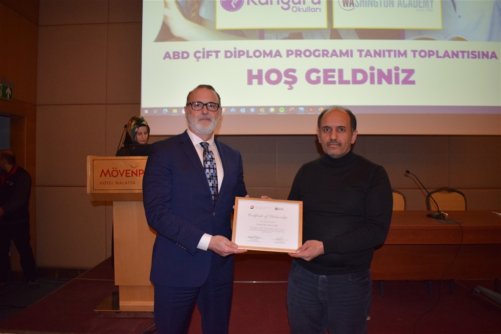 Malatya'da bir ilk! Amerikan Çift Diploma Bölge Temsilcisi Kanguru Okulları 