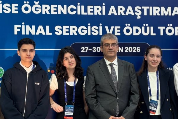 TÜBİTAK BİYOLOJİ ALANINDA TÜRKİYE 3.LÜĞÜ